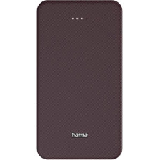 Акумулятор портативний літій-іонний Power Bank Hama 20000 мА·год, USB-C/USB-A, plum
