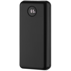 Акумулятор портативний літій-іонний Power Bank 2E 30000мА·год, 65Вт, PD, QC, чорний