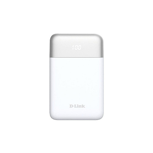 Аккумулятор портативный литий-ионный Power Bank D-Link 10000мА*ч 18Вт 1xUSB-A, 1xUSB-C, белый