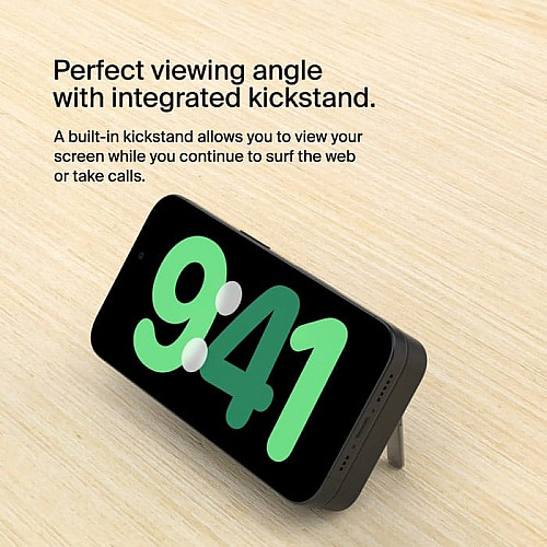 Акумулятор портативний літій-іонний Power Bank Belkin 8000мА·год, 15Вт, Magnetic Qi2, чорний
