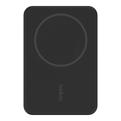 Акумулятор портативний літій-іонний Power Bank Belkin 5000мА·год, 7.5Вт, Magnetic, чорний