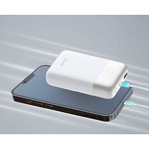 Аккумулятор портативный литий-ионный Power Bank D-Link 10000мА*ч 18Вт 1xUSB-A, 1xUSB-C, белый