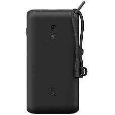 Аккумулятор портативный литий-ионный Power Bank Belkin 20000мА·ч, 20Вт, с дисплеем, черный