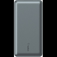 Акумулятор портативний літій-іонний Power Bank Belkin 20000мА·год, 15Вт, 2хUSB-A/USB-C, cірий