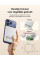 Акумулятор портативний літій-іонний Power Bank Belkin 5000мА·год, 20Вт PD/Qi2 15Вт, Magnetic Kickstand, білий