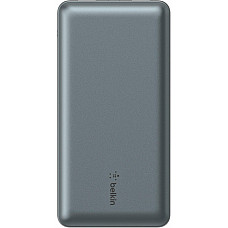 Акумулятор портативний літій-іонний Power Bank Belkin 10000мА·год, 15Вт, 2хUSB-A/USB-C, cірий