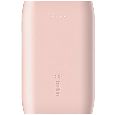 Акумулятор портативний літій-іонний Power Bank Belkin 10000мА·год, 15Вт, 2хUSB-A/USB-C, рожевий