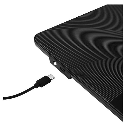 Весы кухонные Sencor, 10кг, аккумулятор 250mAh, USB-C, смысл. упр., стекло, черный