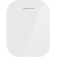 Ваги Gorenje кухонні, 10кг, AAAx3 в комплекті, скло, білий