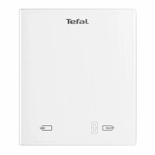 Ваги Tefal кухонні Essential, 5кг, AAAx2 в комплекті, скло, білий