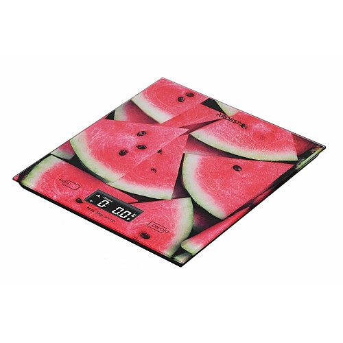 Ваги ARDESTO кухонні Wаtermelon, 5кг, AAAx2 в комплекті, скло, багатокольоровий