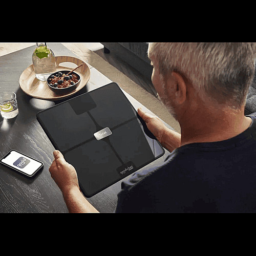 Весы Tefal напольные Body Fat Goodvibes Health, 180кг, 1х Li-ion, кабель USB в комплекте, стекло, черный