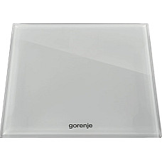 Ваги підлогові Gorenje, 180 кг, дисплей, скло, білий