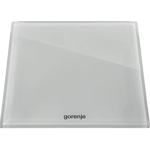 Ваги підлогові Gorenje, 180 кг, дисплей, скло, білий