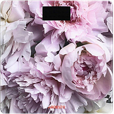 Ваги ARDESTO підлогові Peonies, 150кг, AAAx2 в комплекті, скло, багатокольорові