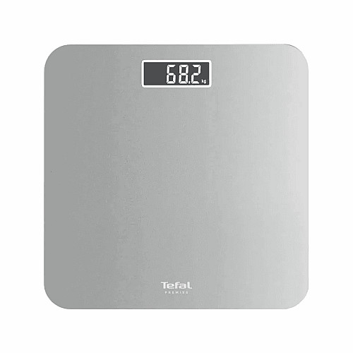 Ваги Tefal підлогові Premiss, 160кг, AAAx2 в комплекті, скло, сірий