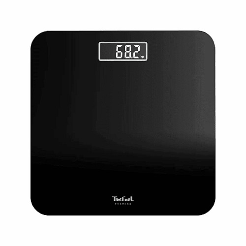 Ваги Tefal підлогові Premiss, 160кг, AAAx2 в комплекті, скло, чорний