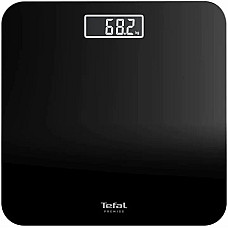 Ваги Tefal підлогові Premiss, 160кг, AAAx2 в комплекті, скло, чорний