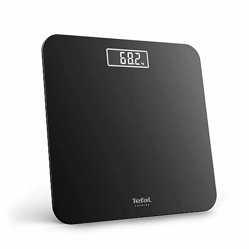 Ваги Tefal підлогові Premiss, 160кг, AAAx2 в комплекті, скло, чорний
