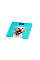Весы ARDESTO напольные Dog, 150кг, AAAx2 в комплекте, стекло, многоцветные.