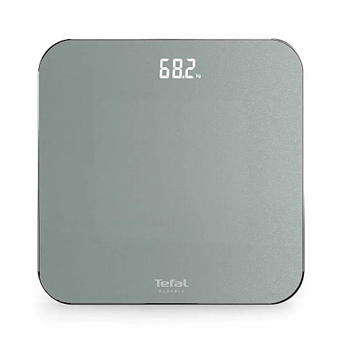 Ваги Tefal підлогові Classic, 180кг, AAAx3 в комплекті, скло, сірий