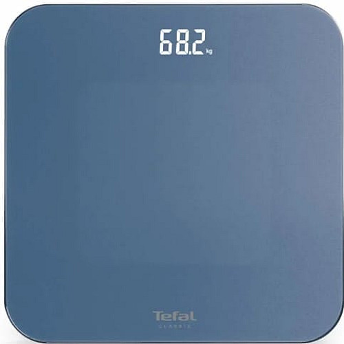 Ваги Tefal підлогові Classic, 180кг, AAAx3 в комплекті, скло, темно-синій