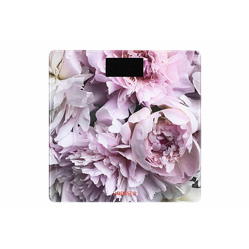 Весы ARDESTO напольные Peonies, 150кг, AAAx2 в комплекте, стекло, многоцветные.