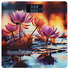 Ваги ARDESTO підлогові LOTUS, 150кг, AAAx2 в комплекті, скло, багатокольорові