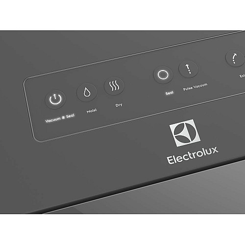 Вакууматор Electrolux для рулонов, пакетов и контейнеров, 120Вт, 30см, электронное управление, +1 рулон, пластик, серый