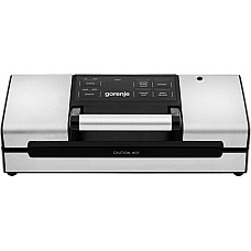 Вакууматор Gorenje для пакетів, 120Вт, 30см, електронне керування, +10 пакетів, нерж, чорний