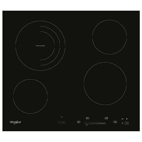 Варильна поверхня Whirlpool електрична склокерамічна, 60см, чорний