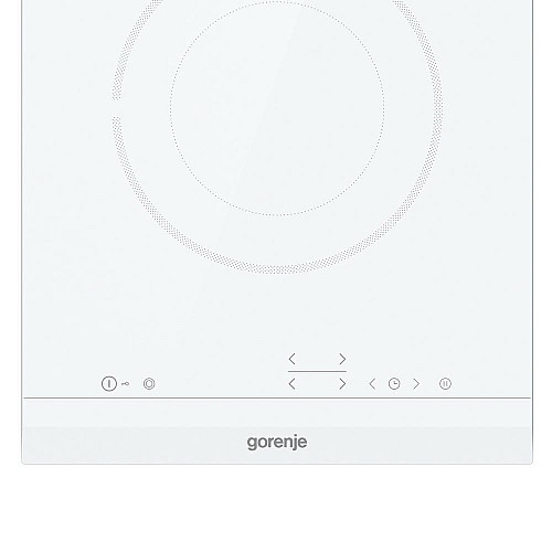 Варильна поверхня Gorenje електрична склокерамічна, 30см, Доміно, білий