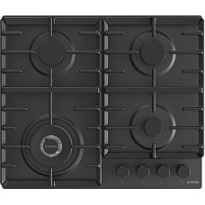Варильна поверхня Gorenje газова, 60см, чавун, чорний