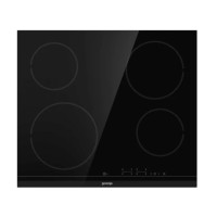 Варильна поверхня Gorenje електрична, 60см, сенсорне упр., чорний