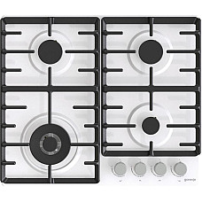 Варильна поверхня Gorenje газова, 60см, чавун, білий