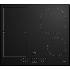 Варильна поверхня Beko індукційна, 60см, розширена зона, чорний