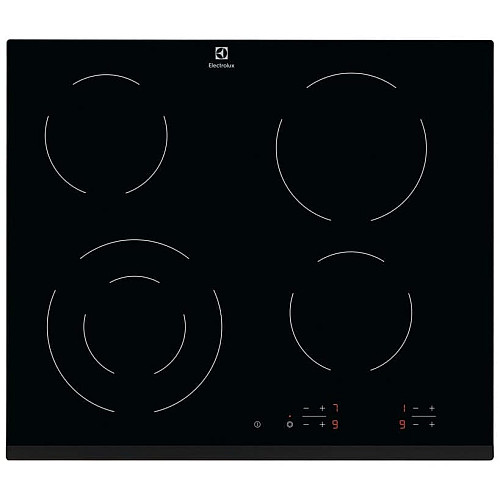 Варильна поверхня Electrolux електрична склокерамічна, 60см, чорний