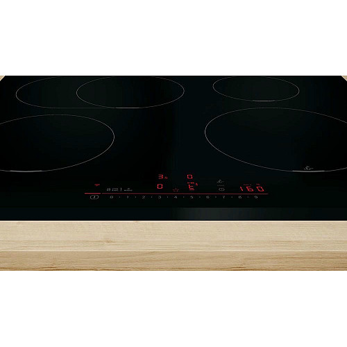 Варочная поверхность Bosch индукционная, 60см, расширенная зона, сенсор жарки PerfectFry Plus, Home Connect, черный