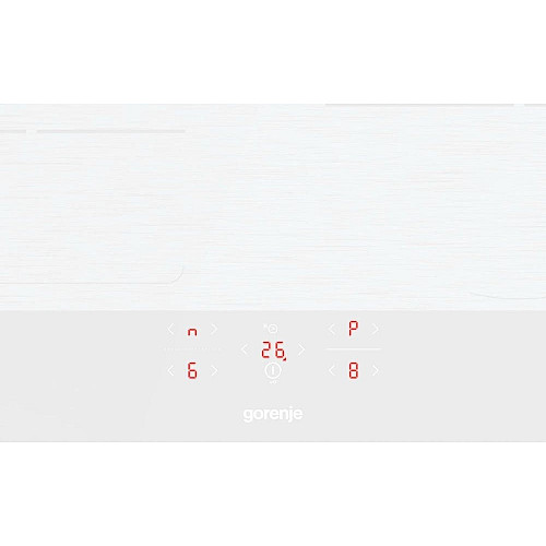Варильна поверхня Gorenje індукційна, 60см, TouchControl, PowerBoost, блокування, білий