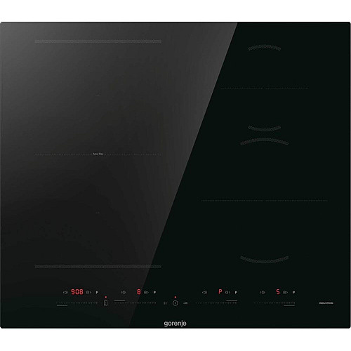 Варильна поверхня Gorenje індукційна, 60см, PowerBoost, TouchControl, збільшена площа приготування, чорний
