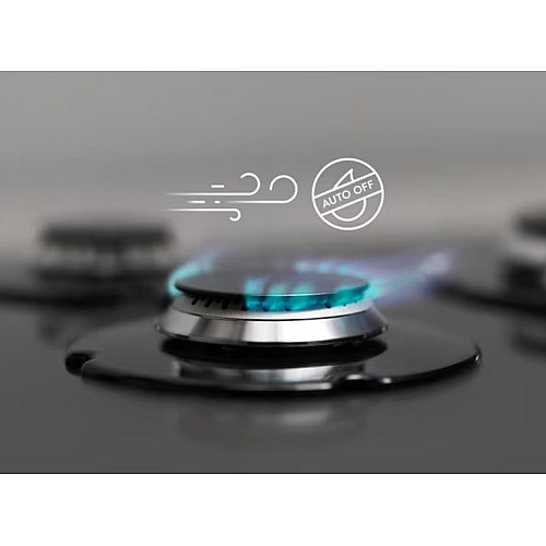 Варильна поверхня Electrolux газова, 60см, чавун, нерж