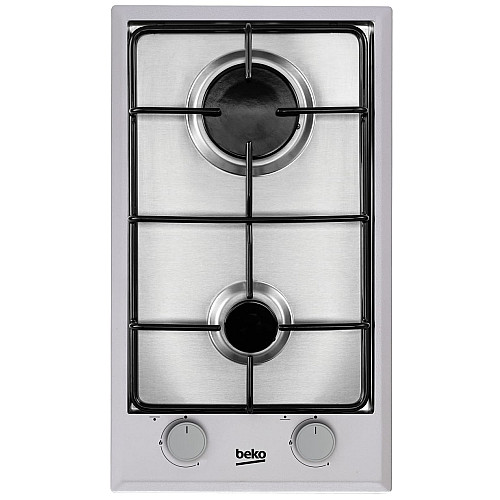 Варильна поверхня Beko газова, 30см, Доміно, нерж