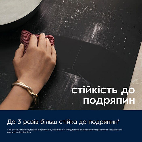 Варочная поверхность Electrolux индукционная, 60см, расширенная зона, Hob2Hood, черный матовый