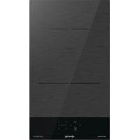 Варильна поверхня Gorenje індукційна, 30см, Доміно, PowerBoost, поєднання конфорок, чорний