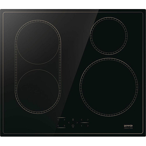 Варочная поверхность Gorenje индукционная, 60см, PowerBoost, TouchControl, сочетание конфорок, черный
