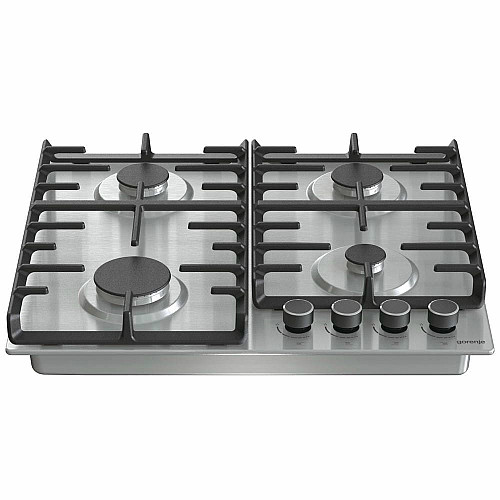 Варильна поверхня Gorenje газова, 60см, чавун, нерж