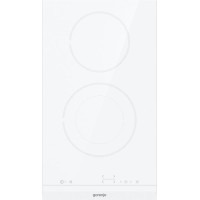 Варочная поверхность Gorenje электрическая стеклокерамическая, 30см, Домино, белый