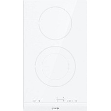 Варильна поверхня Gorenje електрична склокерамічна, 30см, Доміно, білий