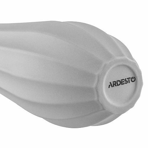 Ваза ARDESTO Molize, 8.5х27.5см, фарфор, серый