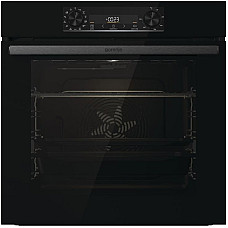 Духова шафа Gorenje електрична, 77л, A+, пара, дисплей, чорний
